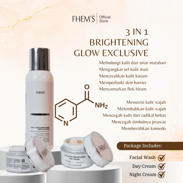 Paket 3 In 1 Brightening Glow Exclucive